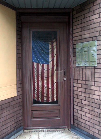 finishing the second recessed door